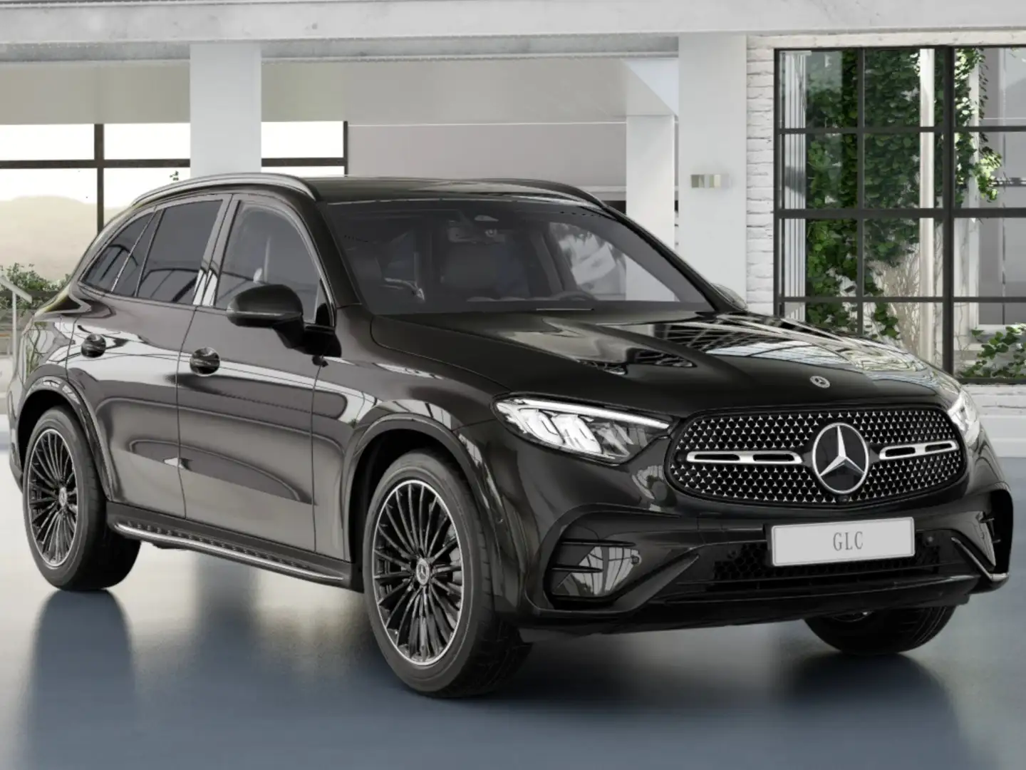 Mercedes-Benz GLE 300 GLC 300d 4MATIC AMG Line ADVANCED PLUS Zwart - 1
