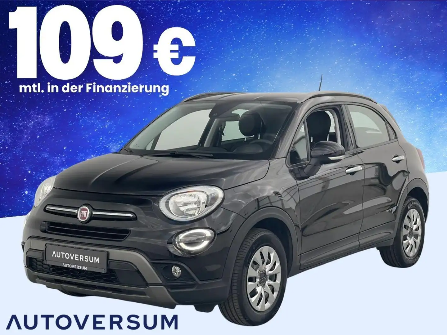 Fiat 500X Cross TEMP*PARK*CARPLAY*DAB*ISO* Schwarz - 1
