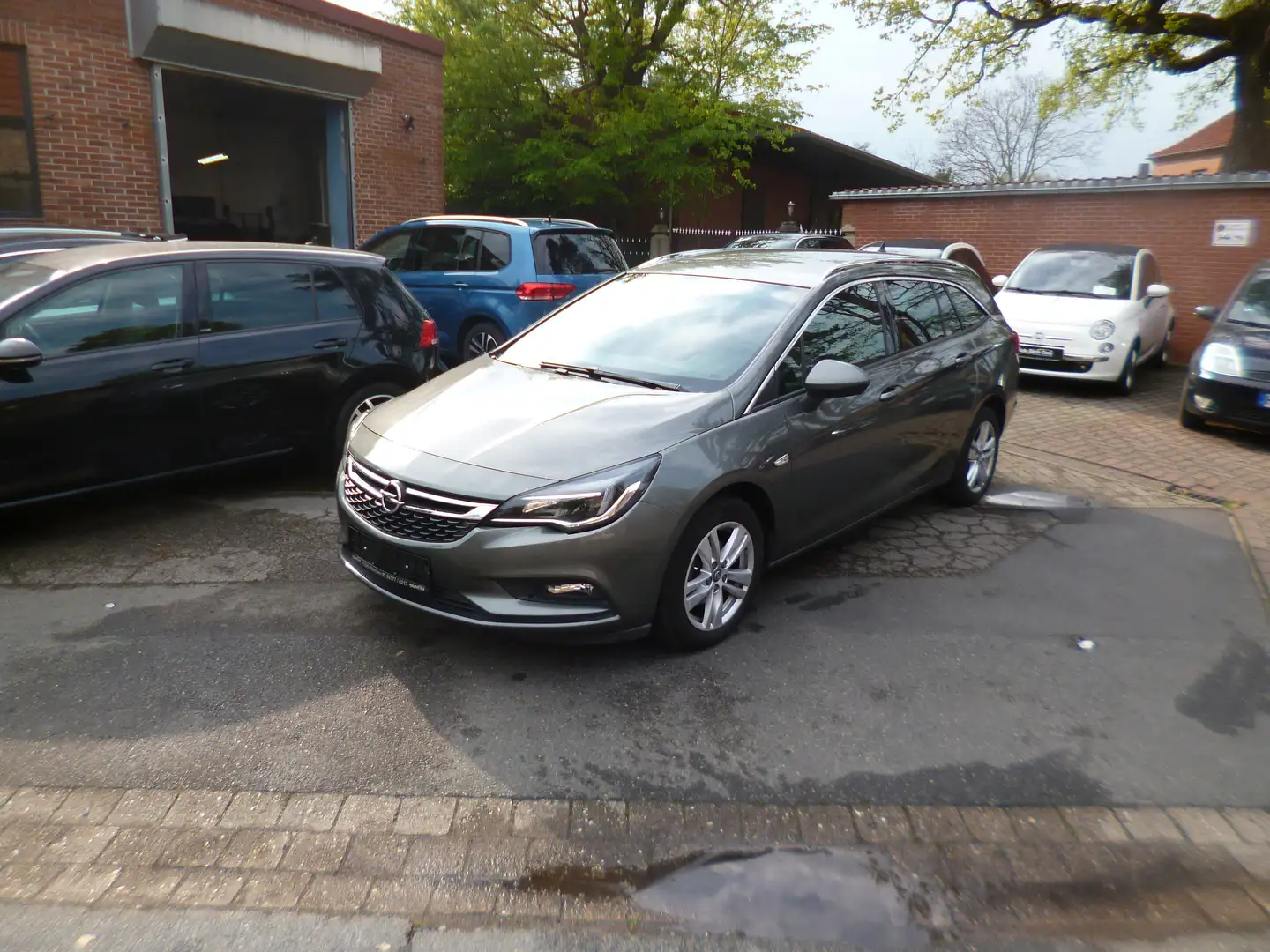 Opel Astra 1.4 Turbo Start/Stop Sports Tourer Dynamik Gris - 1