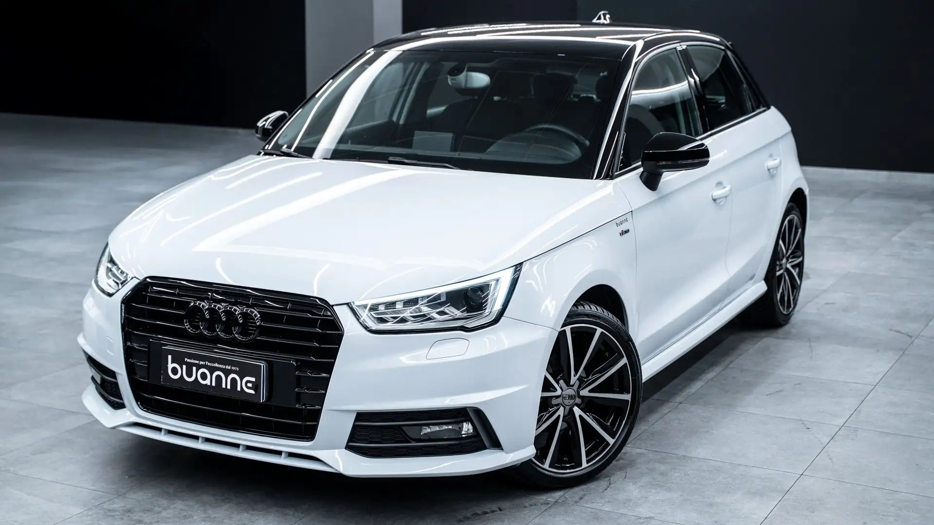 Audi A1 1.4 Tdi Spb Sportback S Line Italy Unico Prop Km C Weiß - 1