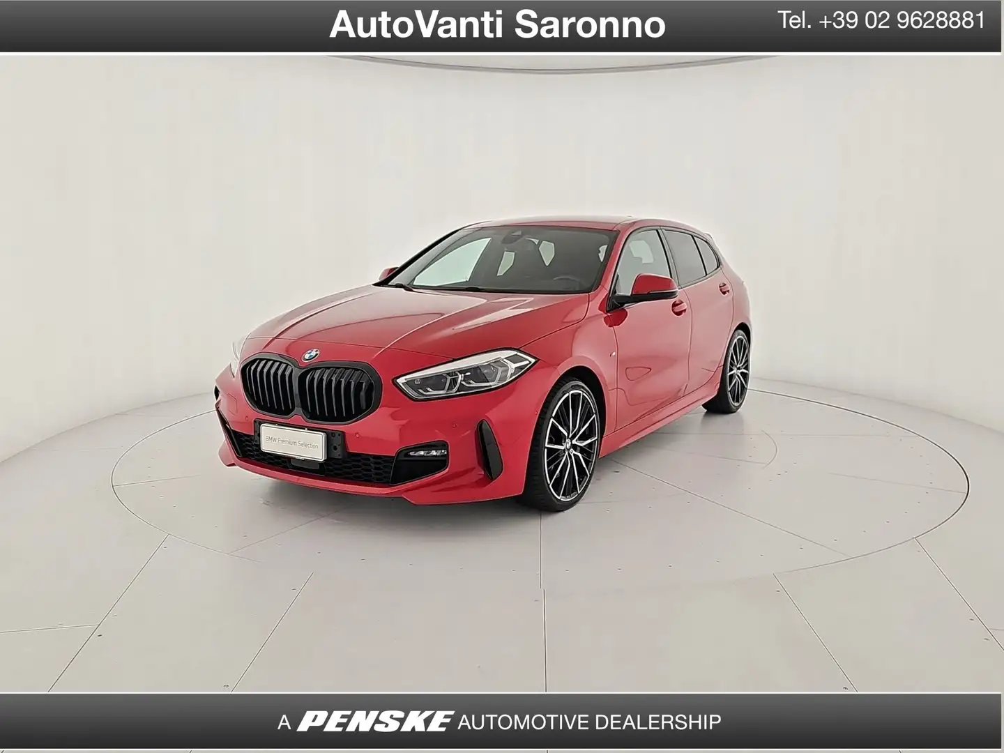 BMW 120 120d 5p. M Sport Rosso - 1