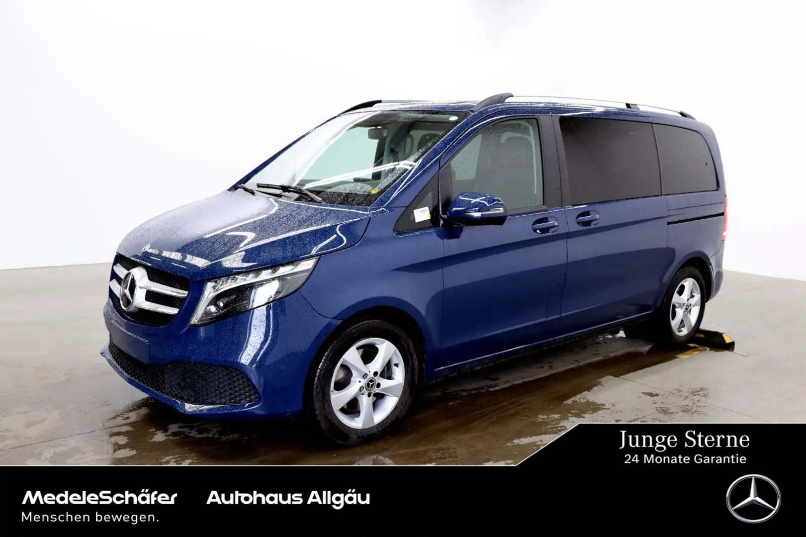 Mercedes-Benz V 220 V 220 d EDITION K AHK 2,5 TO LED 7SITZE LEDER Blau - 1