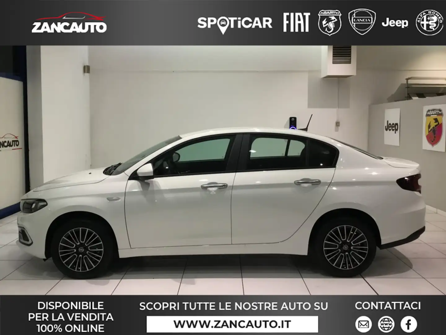 Fiat Tipo 1.6 Mjt S&S 4 porte City PROMO LUGLIO Bianco - 1