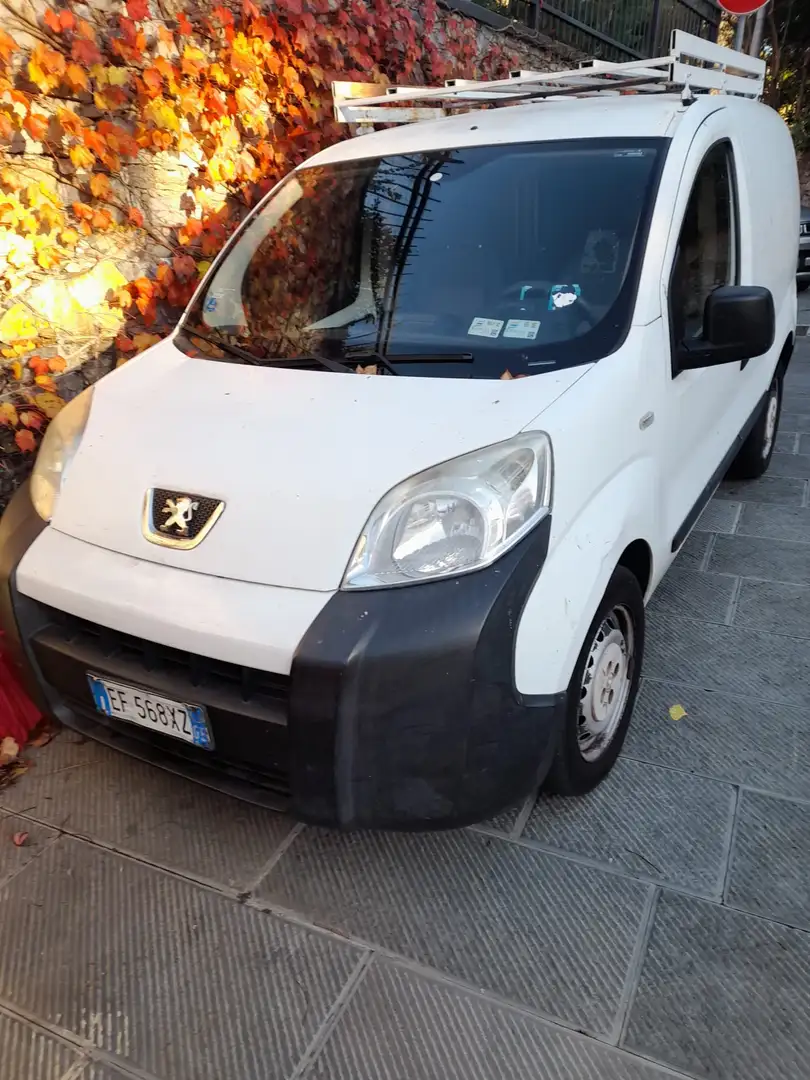 Peugeot Bipper Furgone Euro 5 diesel Weiß - 2