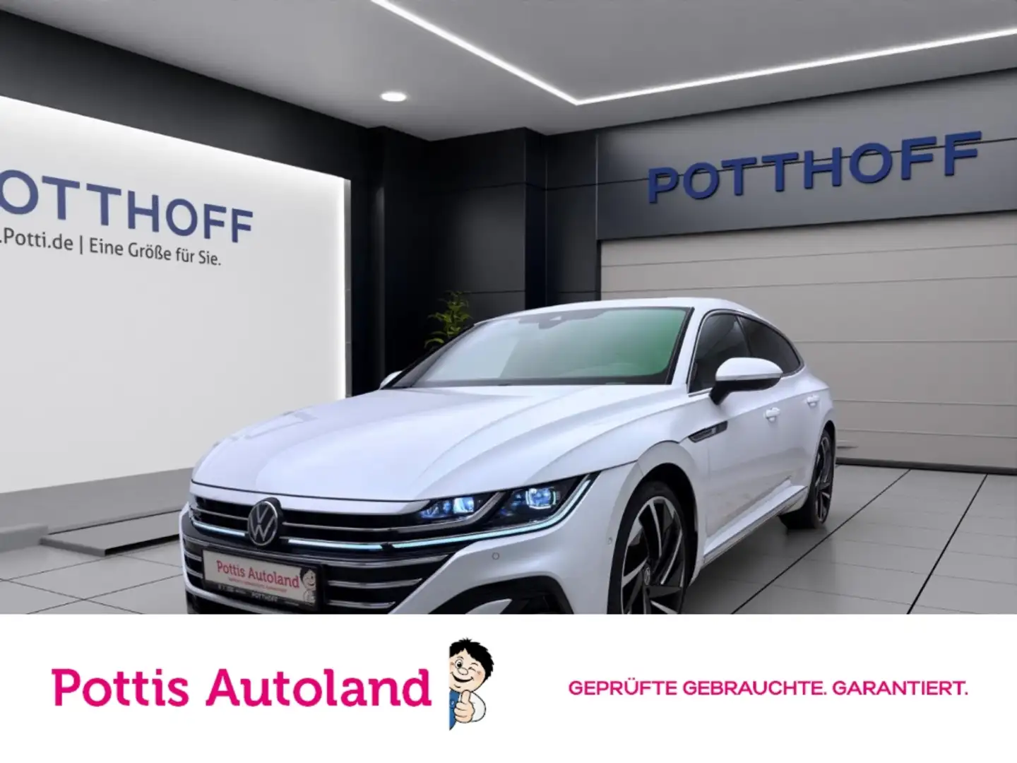 Volkswagen Arteon Shooting Brake 2.0 TSI DSG R-LINE AHK NAVI KAMERA Weiß - 1