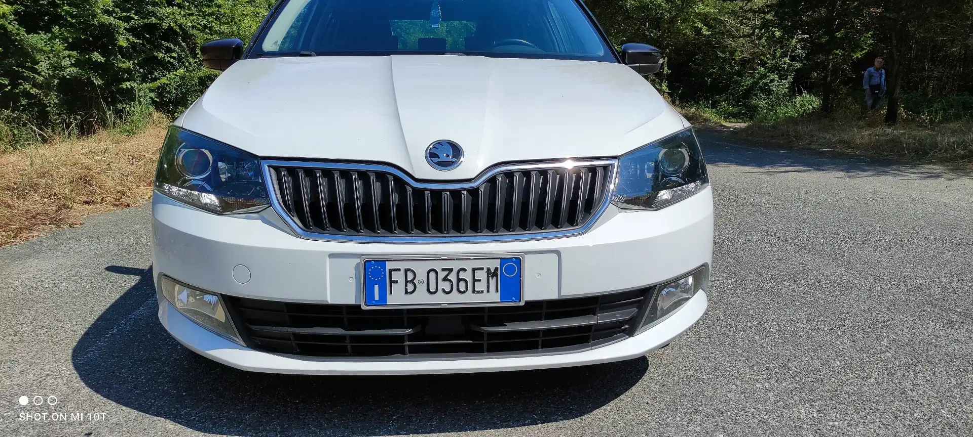 Skoda Fabia 1.4 tdi Style 90cv Bianco - 2