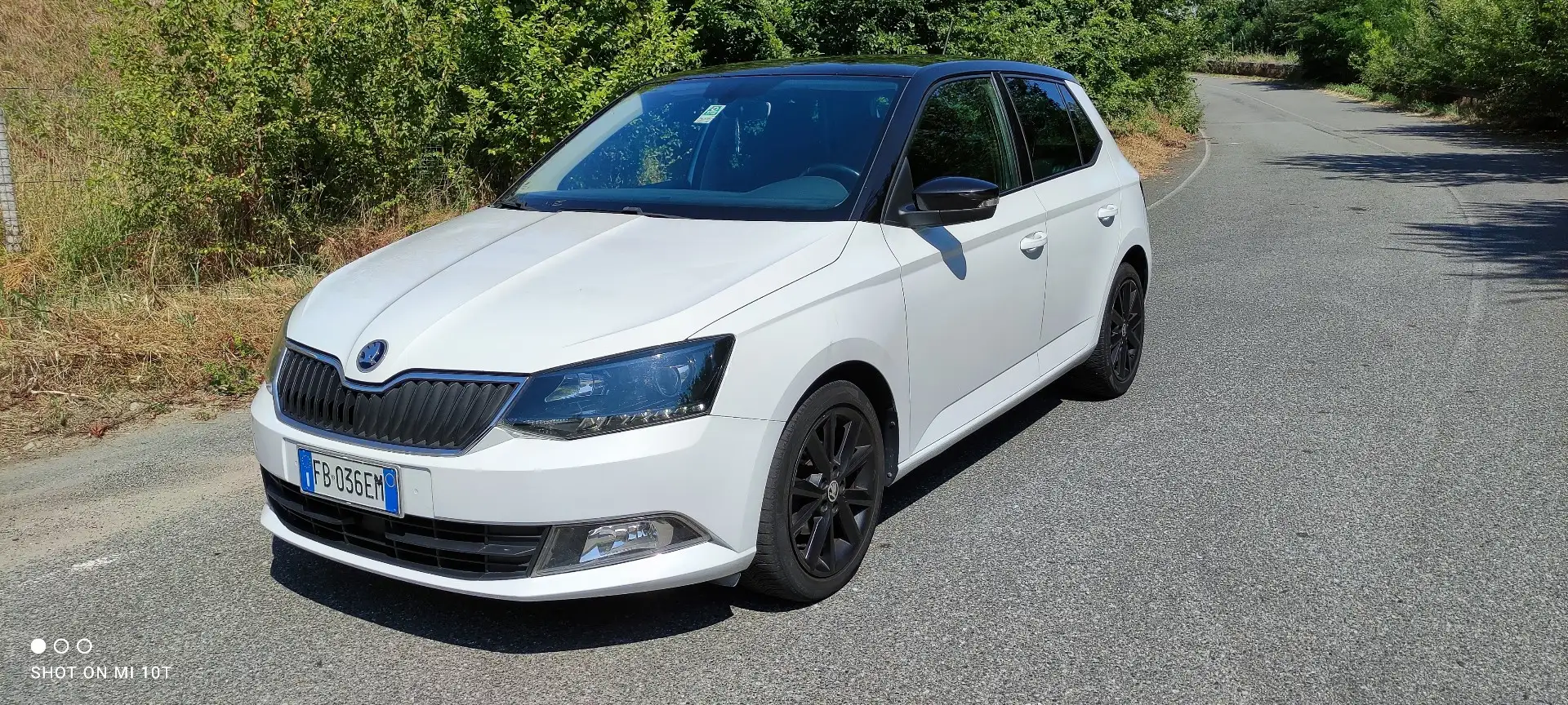 Skoda Fabia 1.4 tdi Style 90cv Bianco - 1
