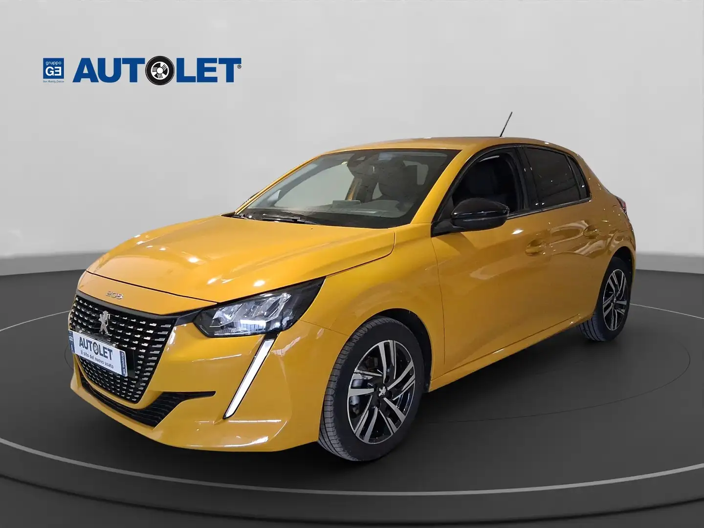 Peugeot 208 208 II 2019 1.2 puretech Allure Pack s Geel - 1