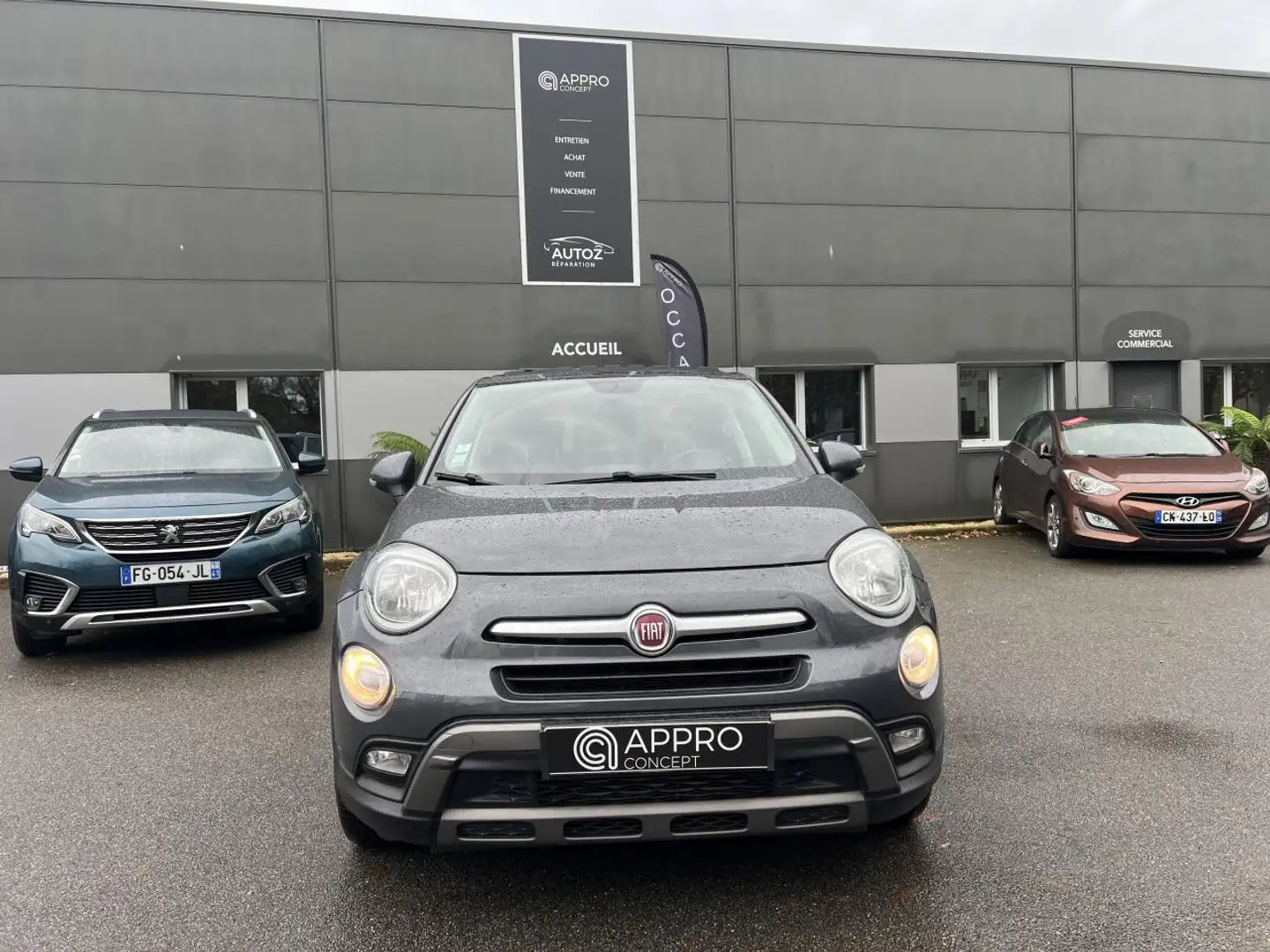 Fiat 500X Fiat 500X 1.4 MultiAir 16V - 140 S\u0026S - BV DCT City Cross PHASE 2 Gris - 2