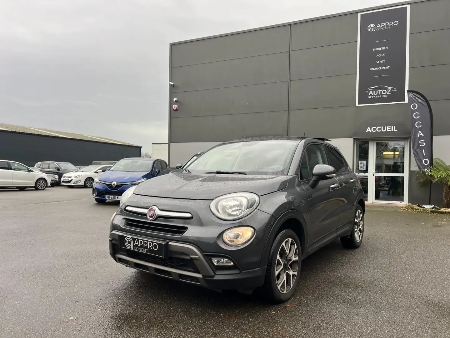 Fiat 500X Fiat 500X 1.4 MultiAir 16V - 140 S\u0026S - BV DCT City Cross PHASE 2 Gris - 1