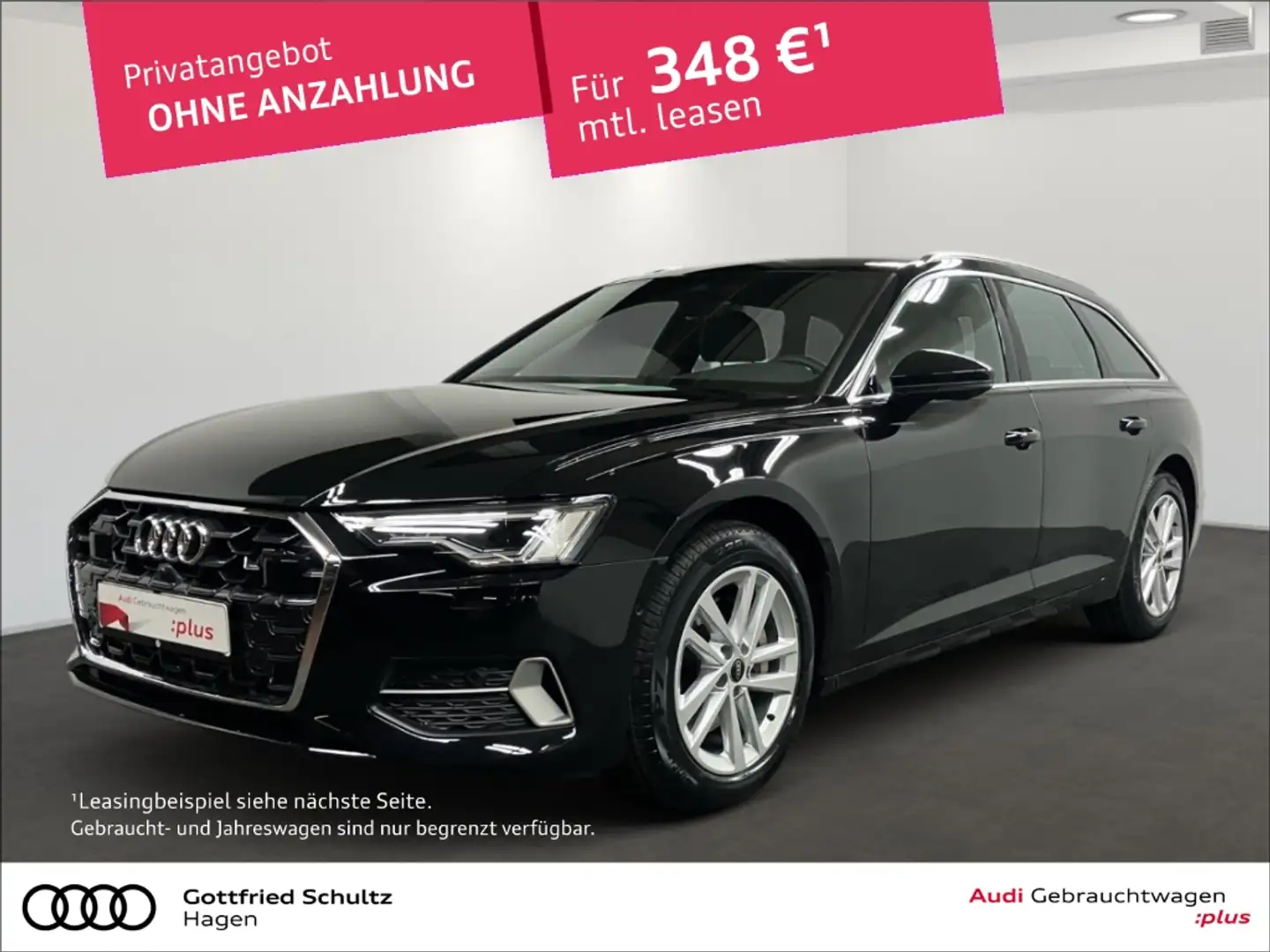 Audi A6 Avant 45 TFSI S-tronic LED NAV AHK ACC advanced Schwarz - 1