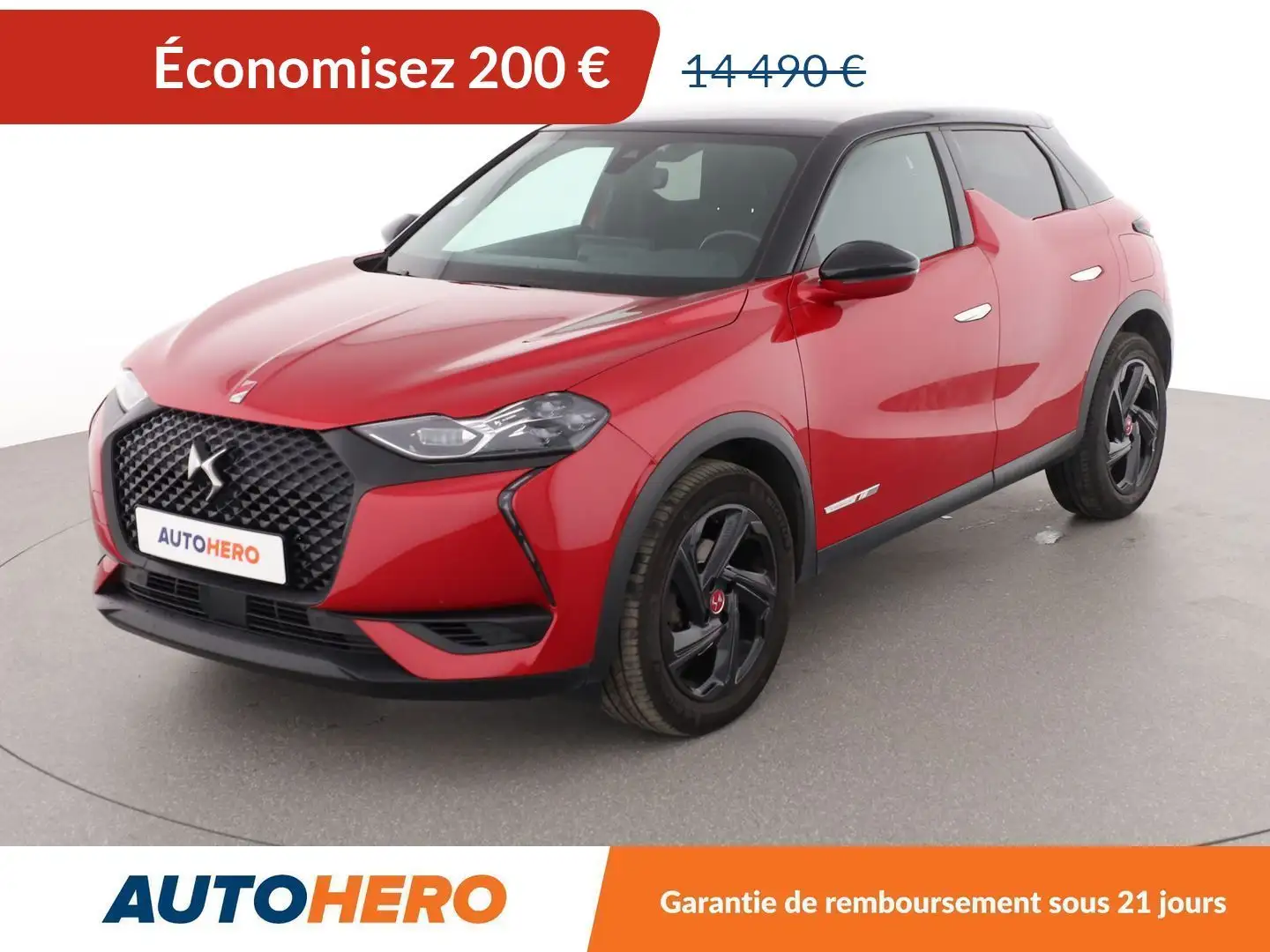 DS Automobiles DS 3 Crossback 1.2 PureTech Performance Line + EAT8 Roşu - 1