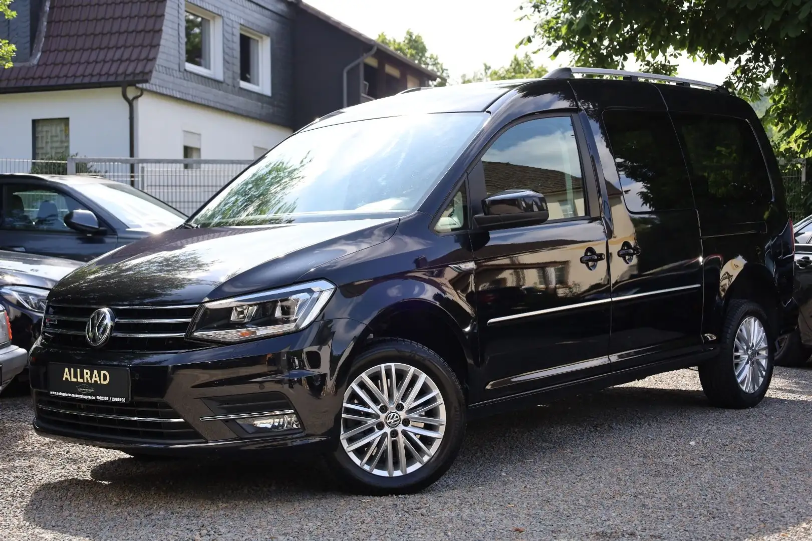 Volkswagen Caddy 2.0 TDI/Maxi 4Motion/Highline/AHK/KAM/7-Si Negru - 1