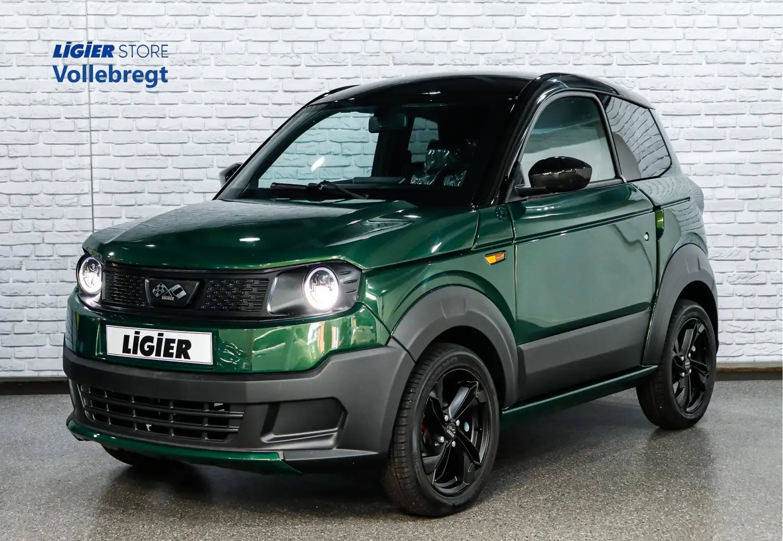 Ligier Myli R.EBEL I ST Bekrachtiging 12 kWh GROOTSTE ACTIERAD Groen - 1