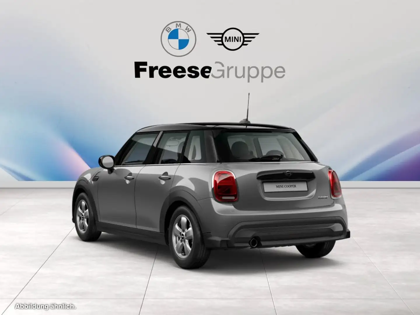 MINI Cooper 5-Türer LED TEMPOMAT DAB ABS ALU ESP ZV. Grau - 2
