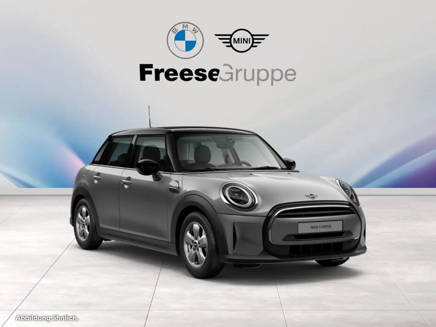MINI Cooper 5-Türer LED TEMPOMAT DAB ABS ALU ESP ZV. Grau - 1