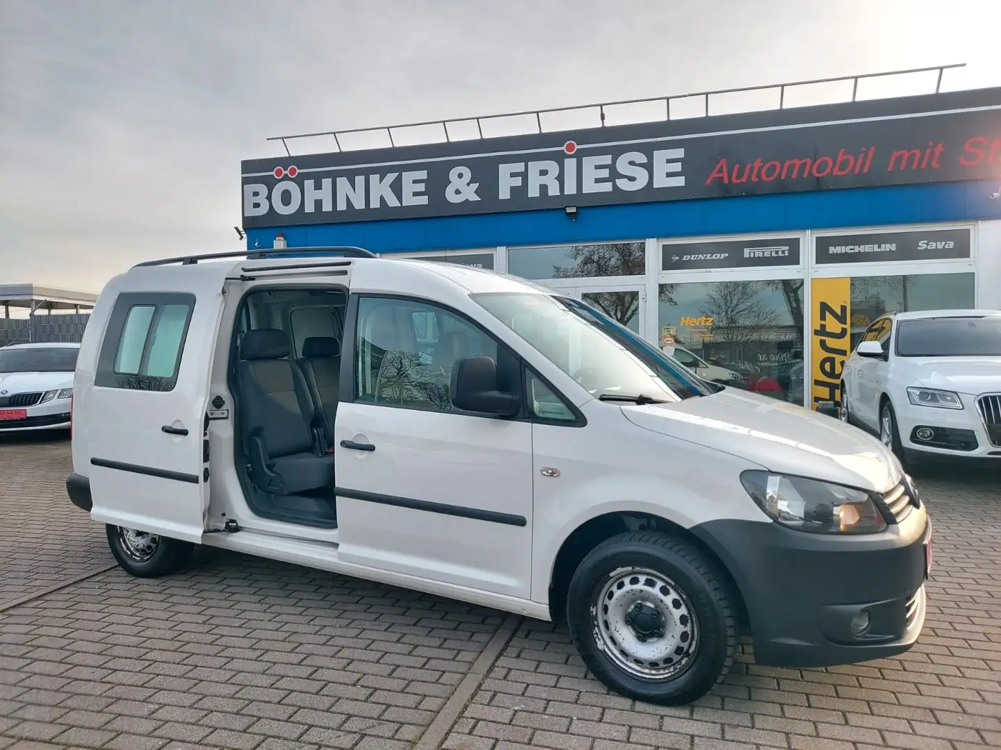 Volkswagen Sonstige Caddy Maxi 5 SITZE lang KLIMA AHK Weiß - 1