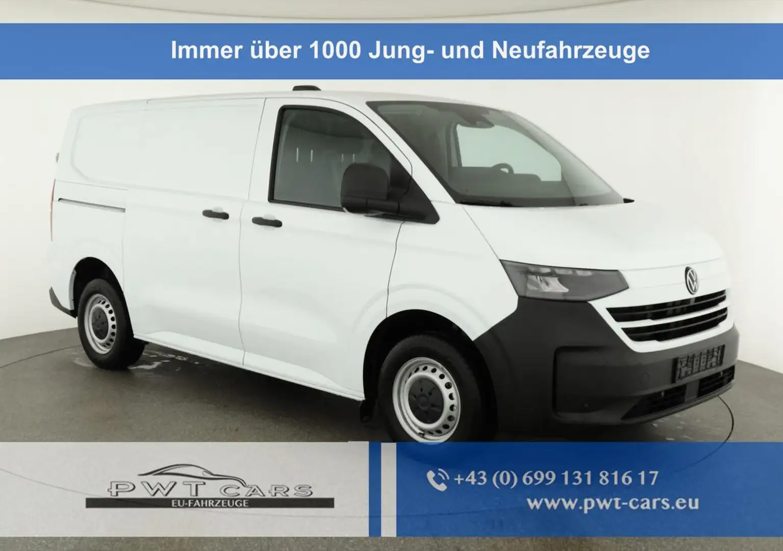Volkswagen T7 Transporter Kastenwagen 2.0 TDI 81 kW KR KR, AHK, Kamera, F... Weiß - 1