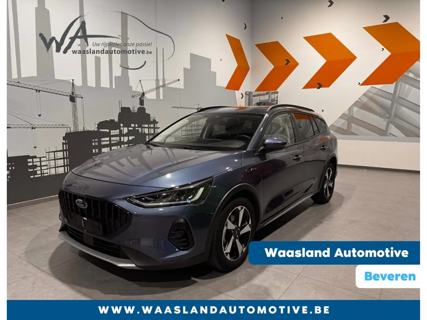Ford Focus Active - 1.0i EcoBoost 125pk MHEV - Automaat Blauw - 1