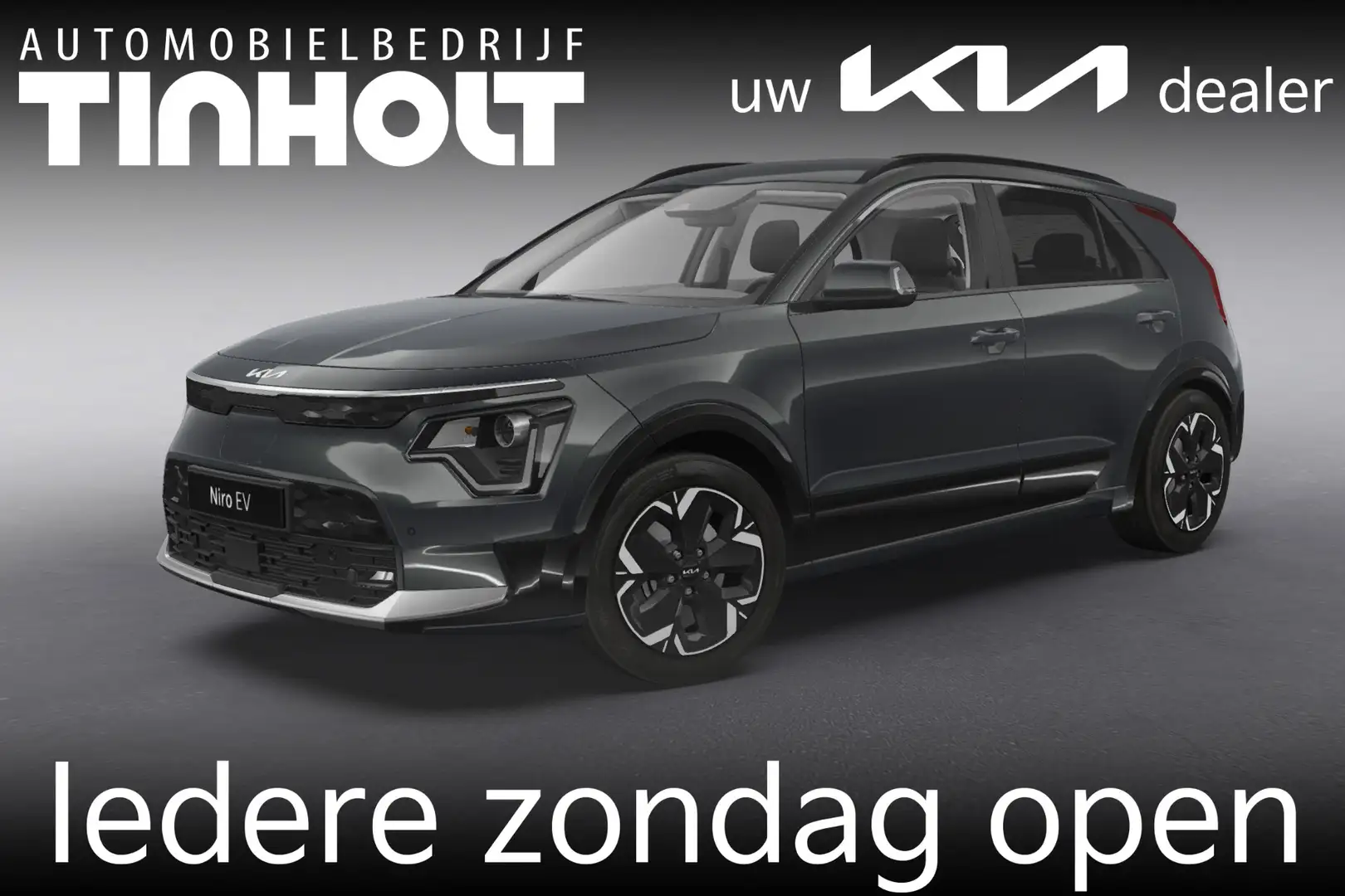 Kia e-Niro EV Light Advanced 64.8 kWh - Direct uit voorraad l Grijs - 1
