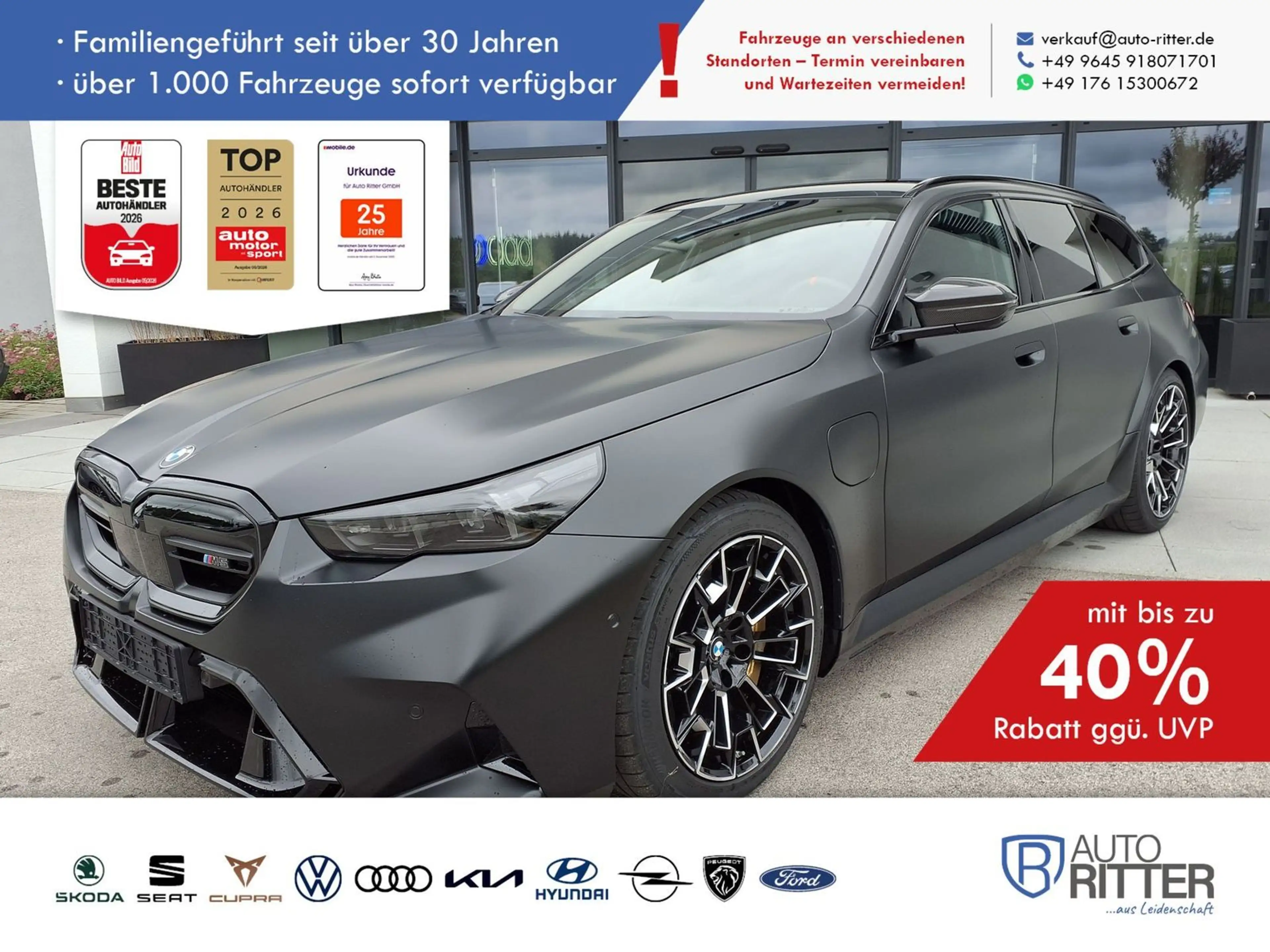BMW M5 M ACC|HuD|AHK|RFK|PANO|Matrix|LED|Navi|360...