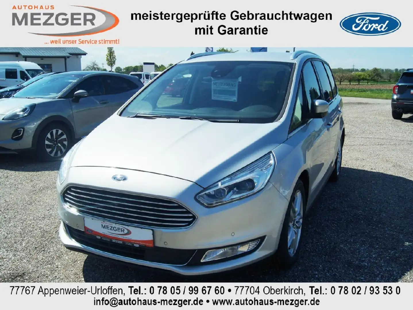 Ford Galaxy Titanium Silver - 1