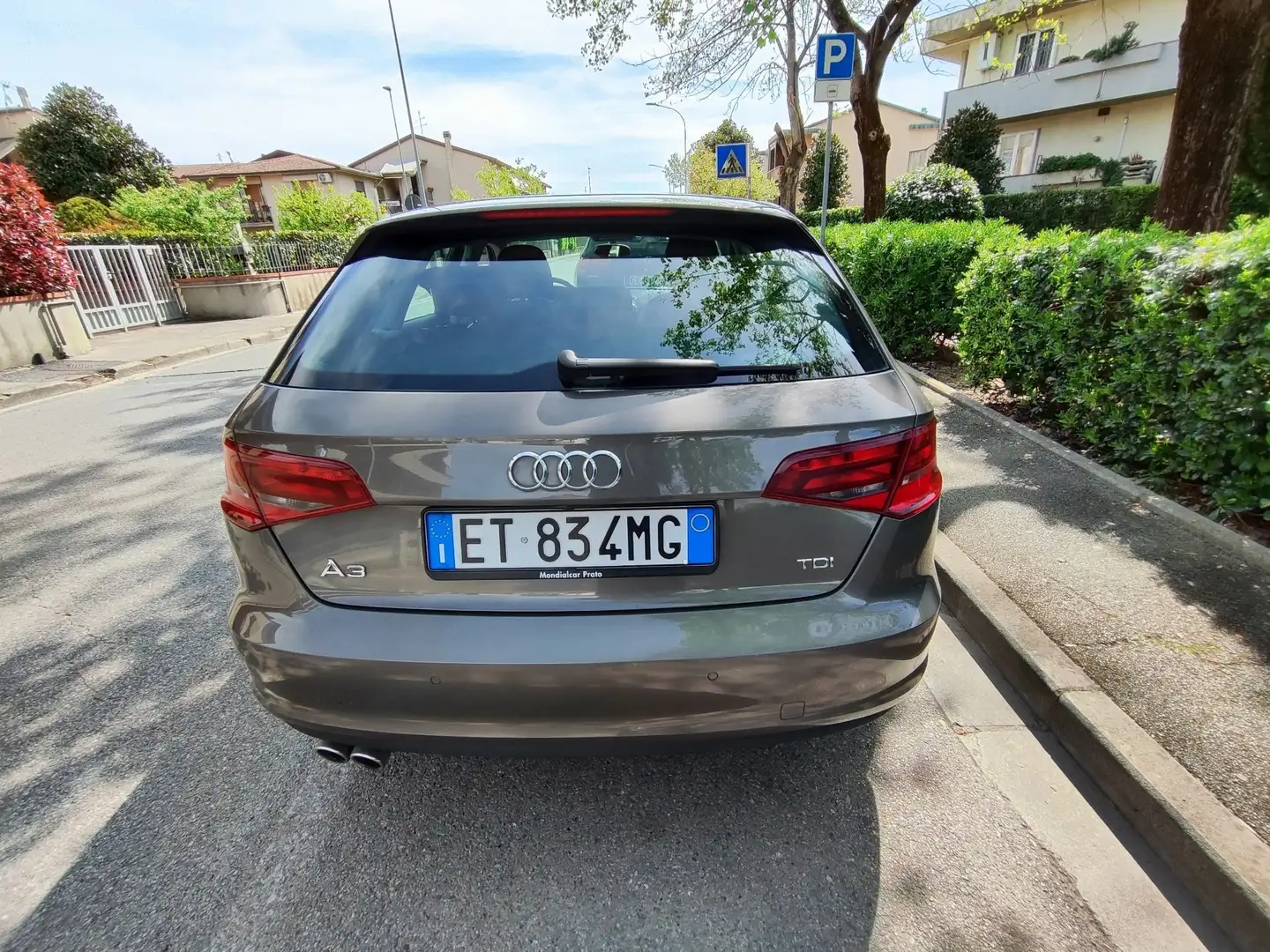 Audi A3 2.0 tdi Sportback Brons - 2