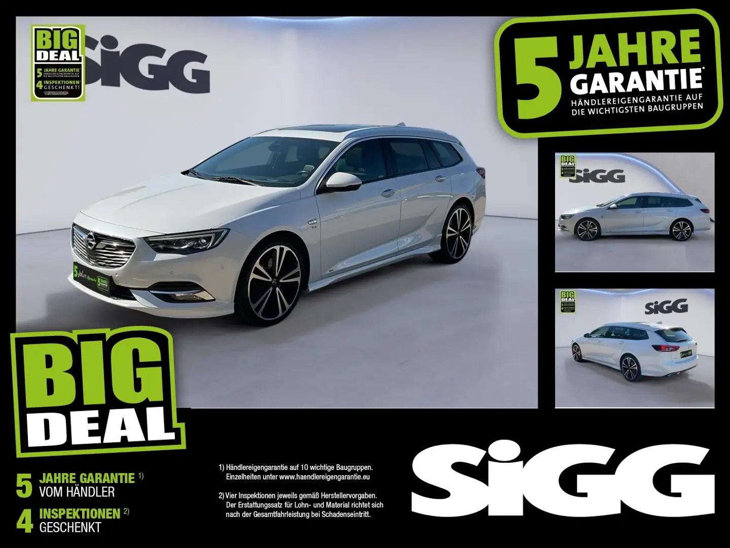 Opel Insignia ST 2.0 CDTI Exclusive HeadUp Pano Matrix Blanc - 1