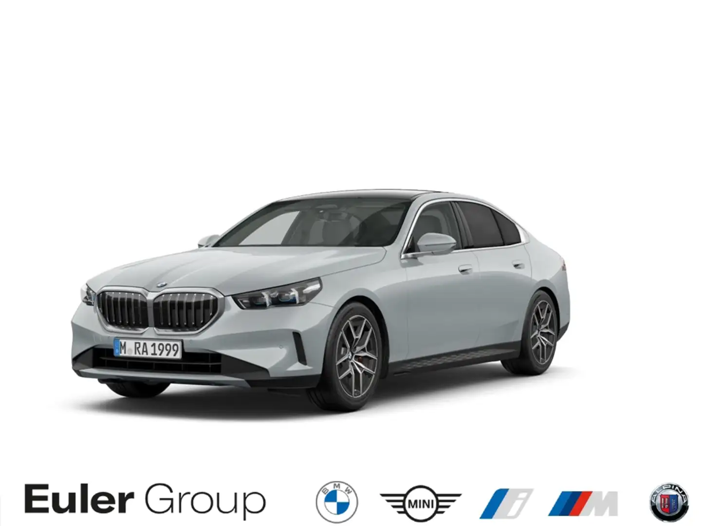 BMW 520 i Limousine Sportpaket El. Panodach Panorama Navi Grau - 1
