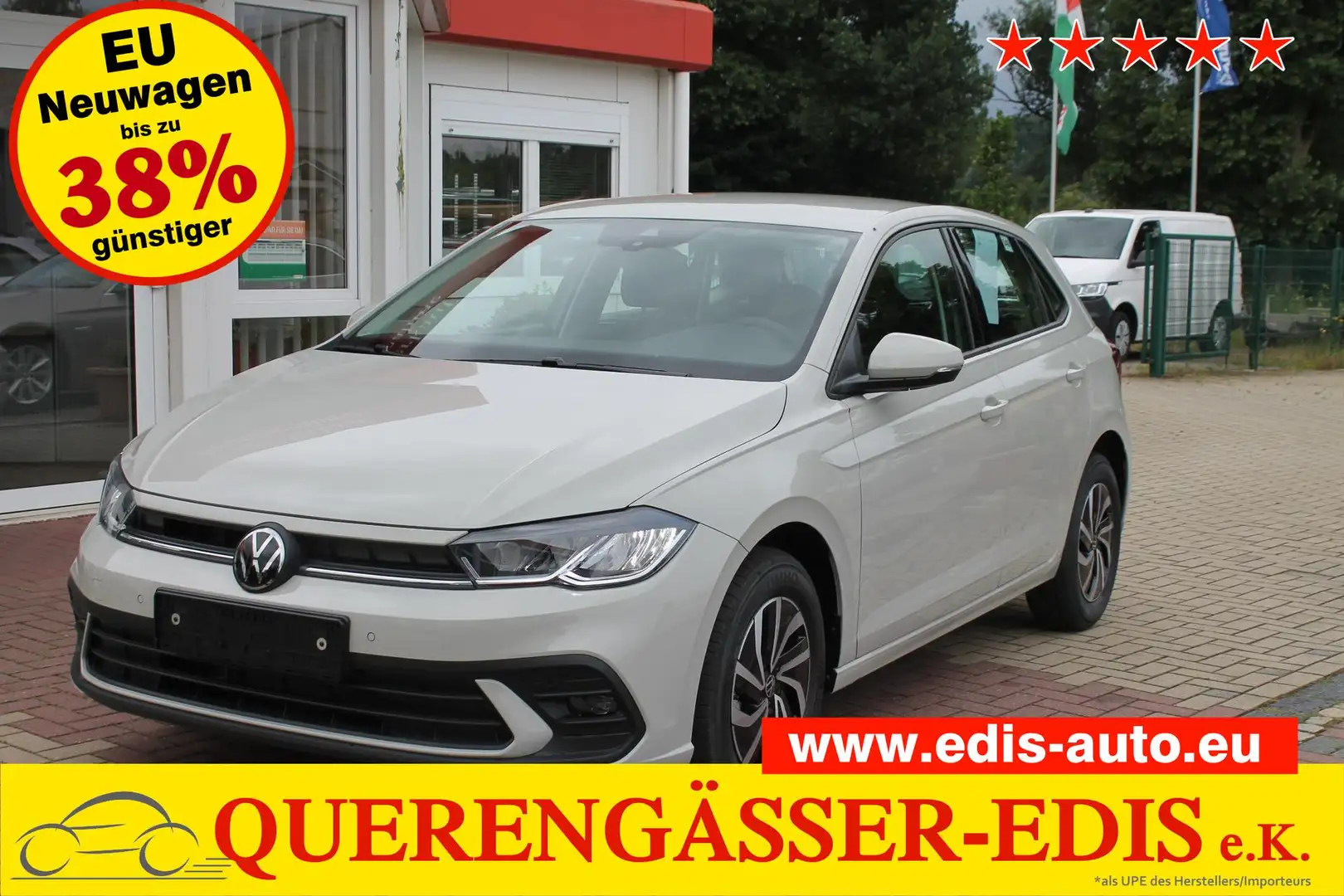 Volkswagen Polo 1.0TSI 70KW "Start" *Klima*LED*SHZ*PCD V+H* 70 ... Bianco - 1
