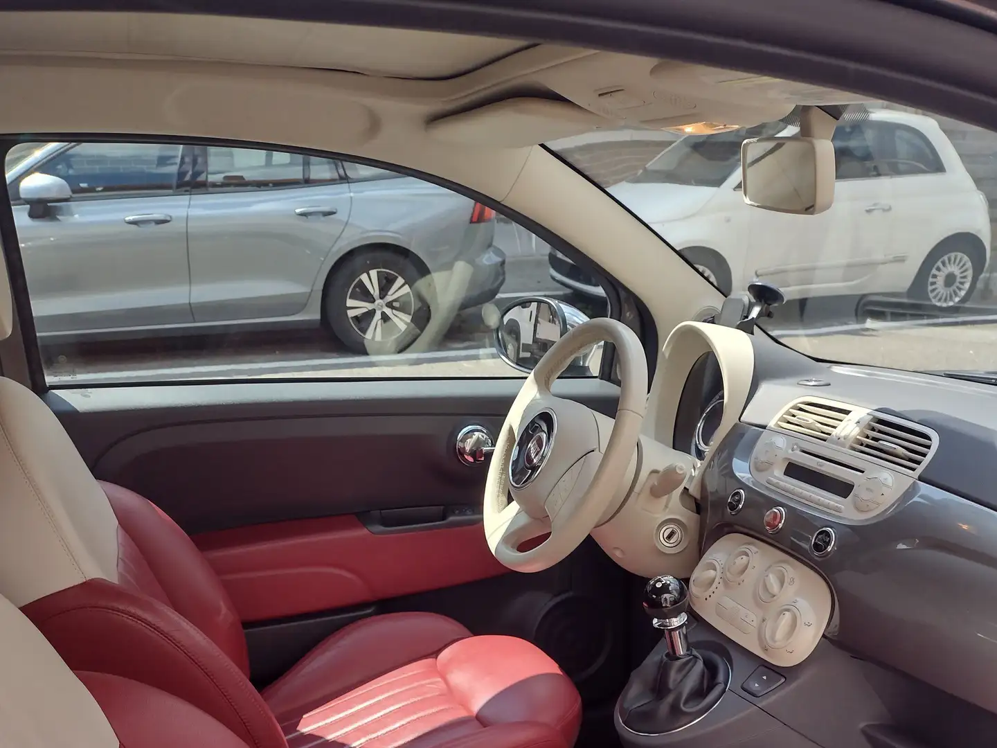 Fiat 500C 500 C 1.2 Lounge Grijs - 2