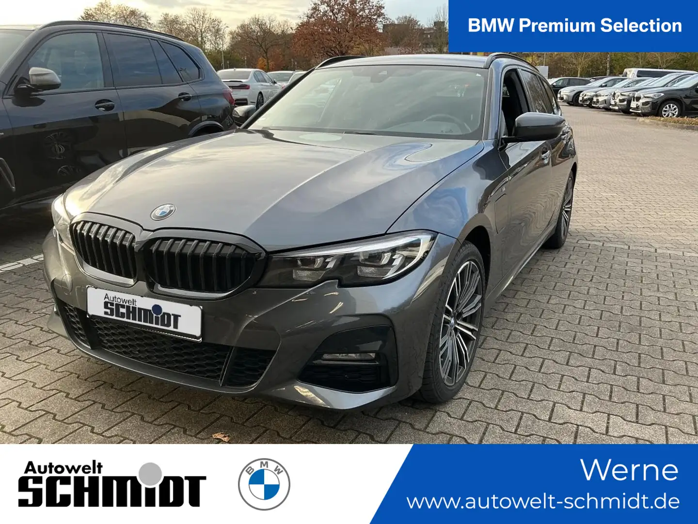 BMW 320 e Touring M Sport + 2Jahre-BPS.-GARANTIE Grau - 1