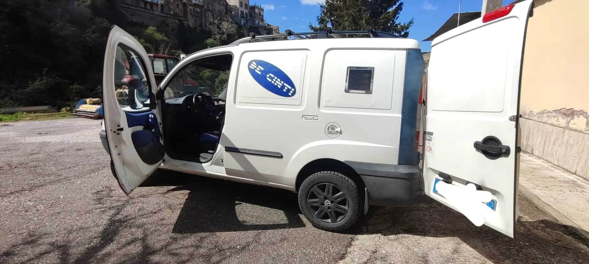 Fiat Doblo Doblo 1.9d SX Bílá - 1