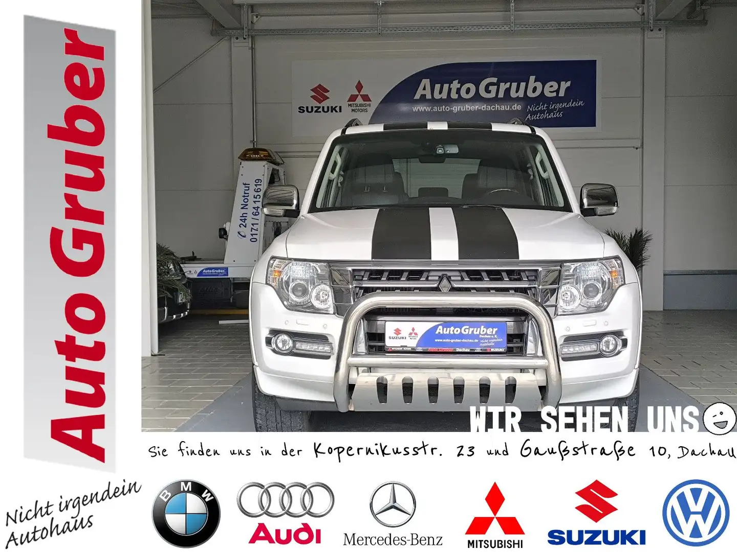 Mitsubishi Pajero 3.2 DI-D Top Navi*Sthz*STHZ*Kamera*PDC*AH Blanc - 1