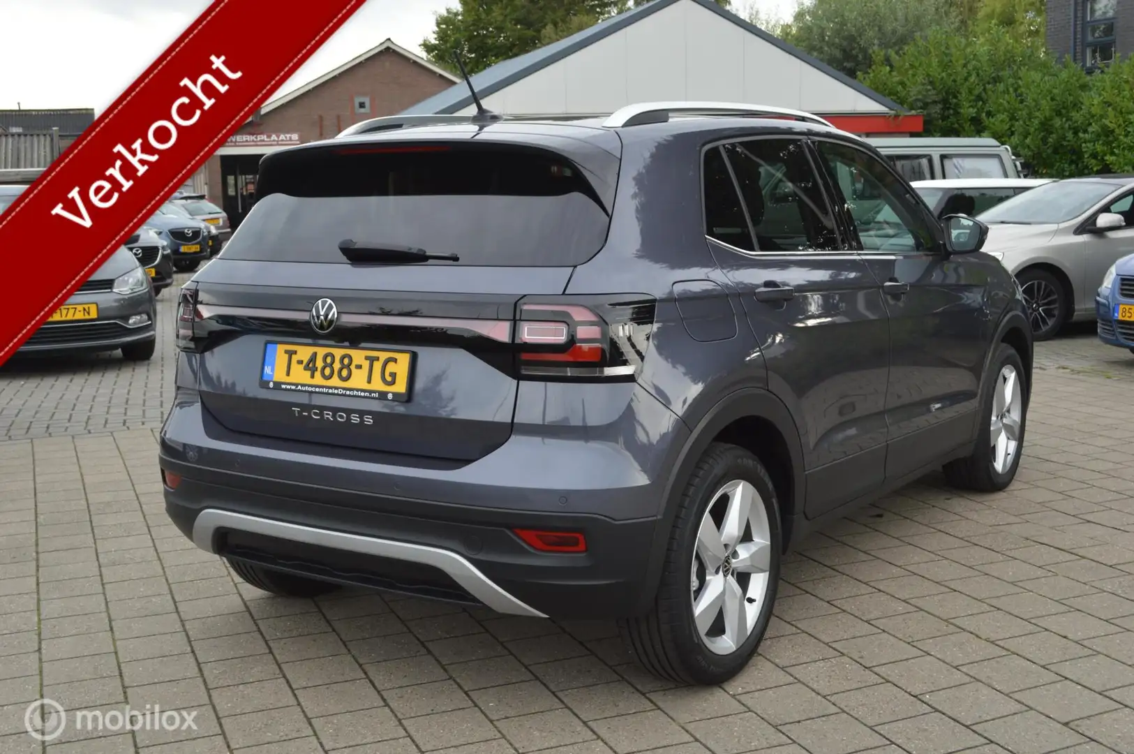 Volkswagen T-Cross 1.5 TSI 150pk Style AUTOMAAT | Led | Apple-Carplay Gris - 2