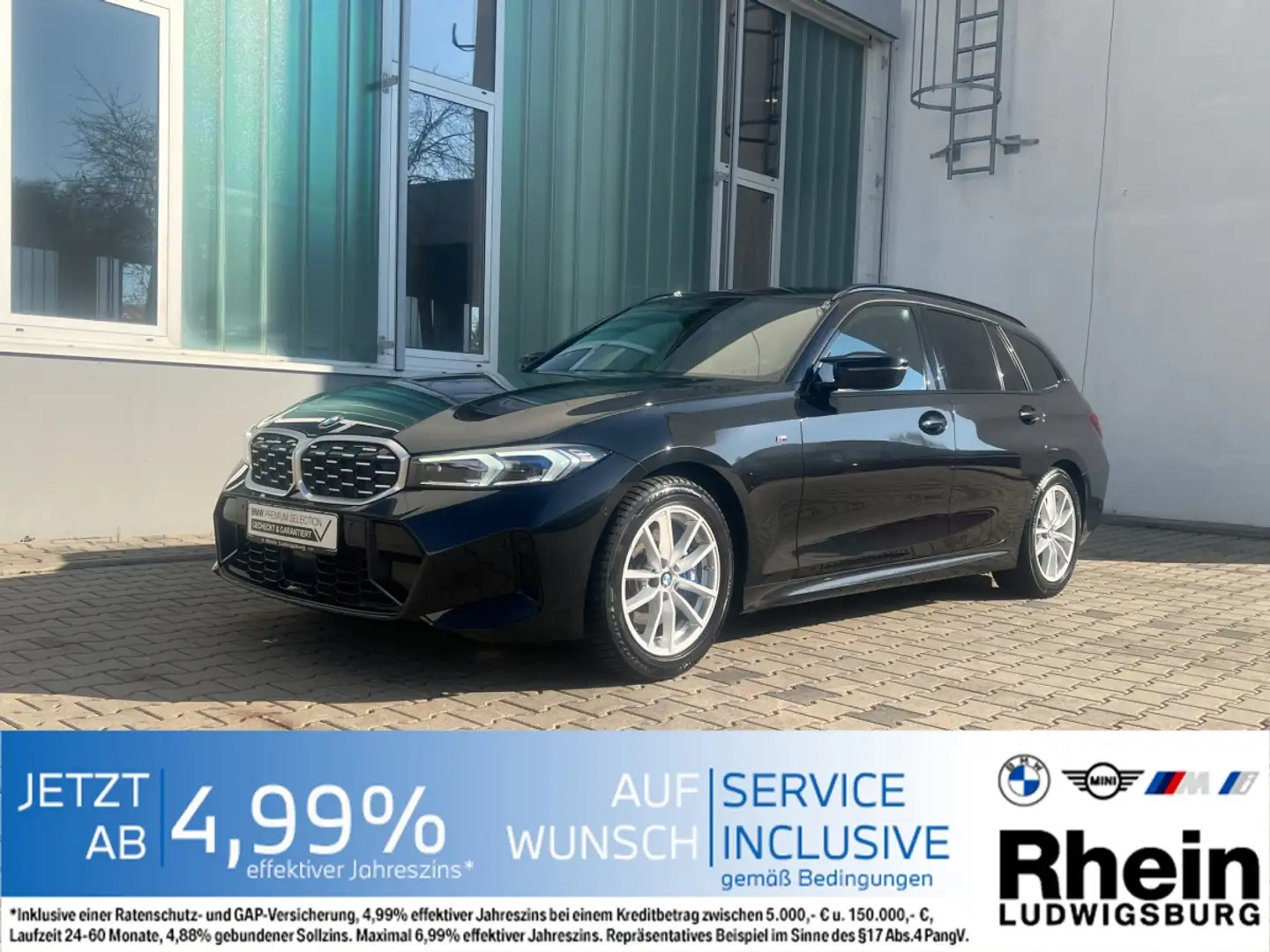 BMW 340 MiA xDr Tour. Navi.LED.HarmKard.AHK.RüKam Noir - 1