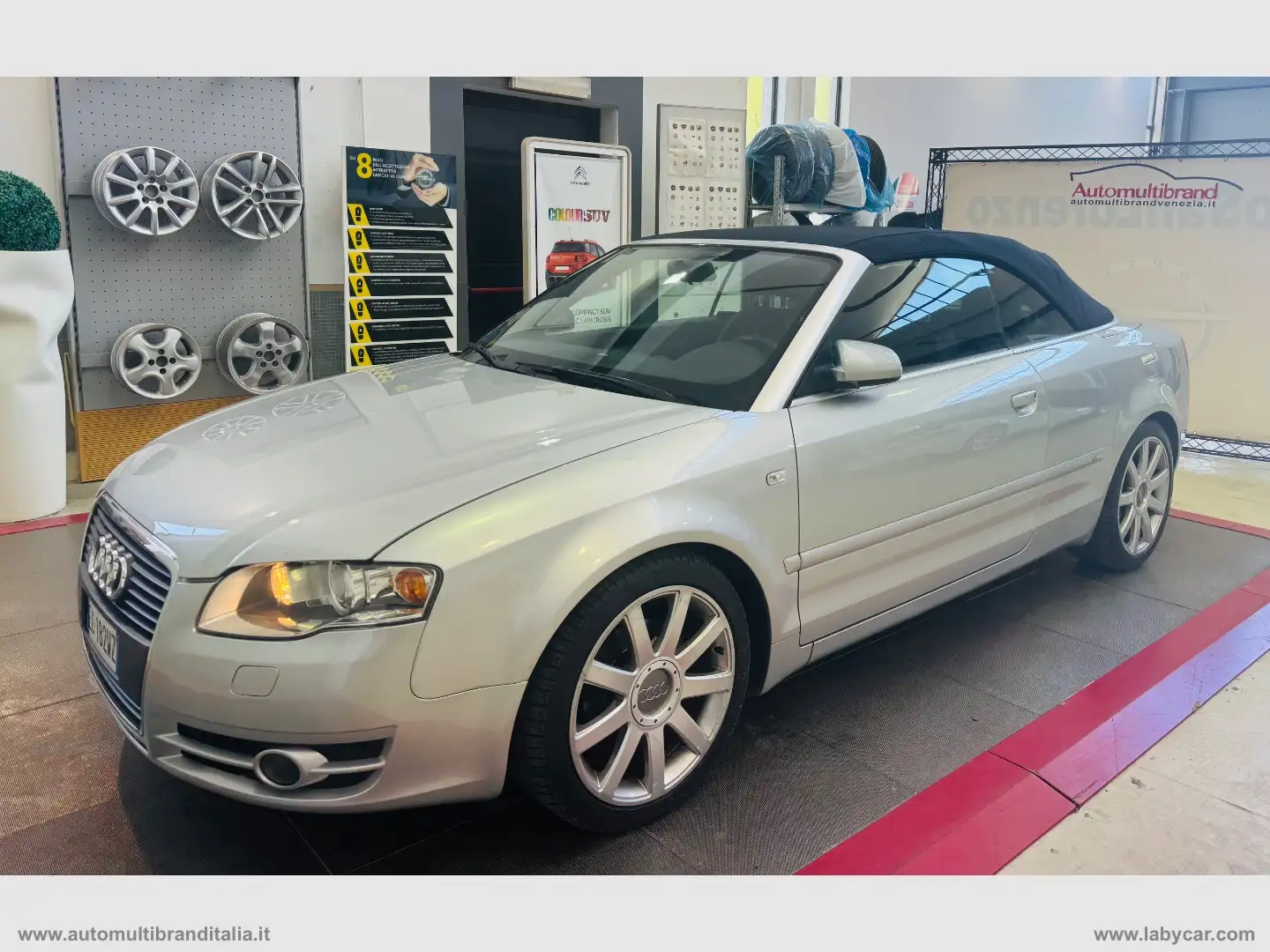 Audi A4 Cabriolet 2.0 TDI F.AP. Top plus !!! S LINE !!! Grey - 2