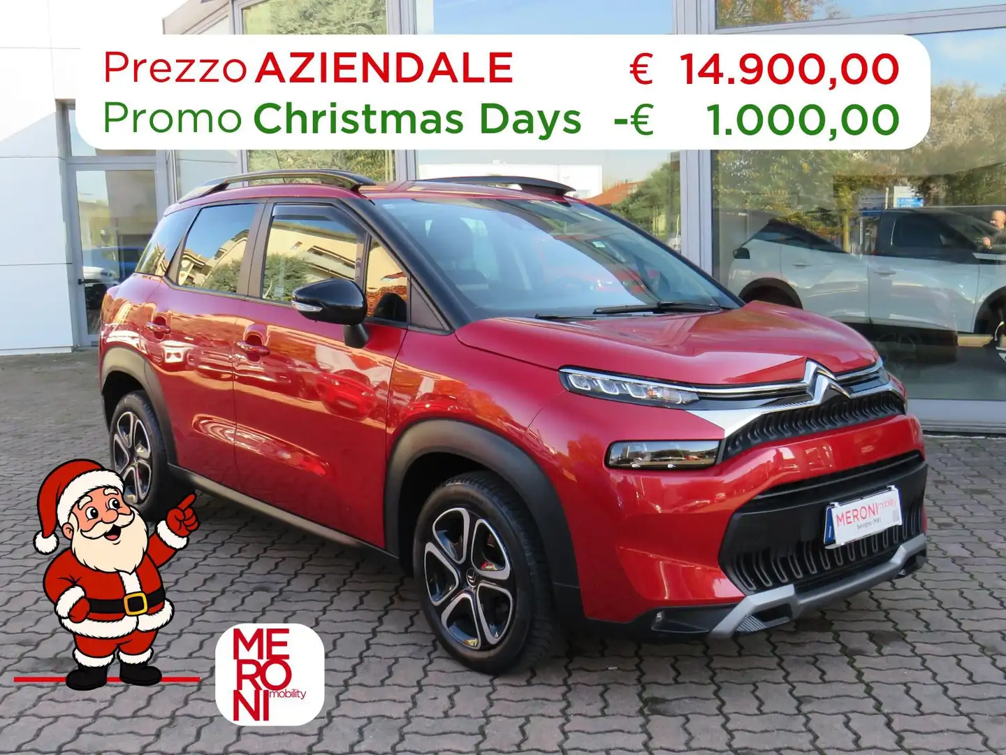 Citroen C3 Aircross BlueHDi 110 S&S Feel Roşu - 1