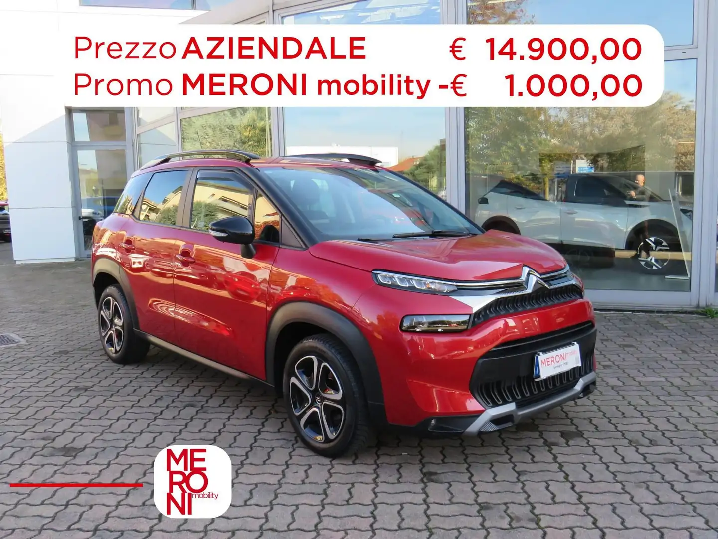 Citroen C3 Aircross BlueHDi 110 S&S Feel Rosso - 1