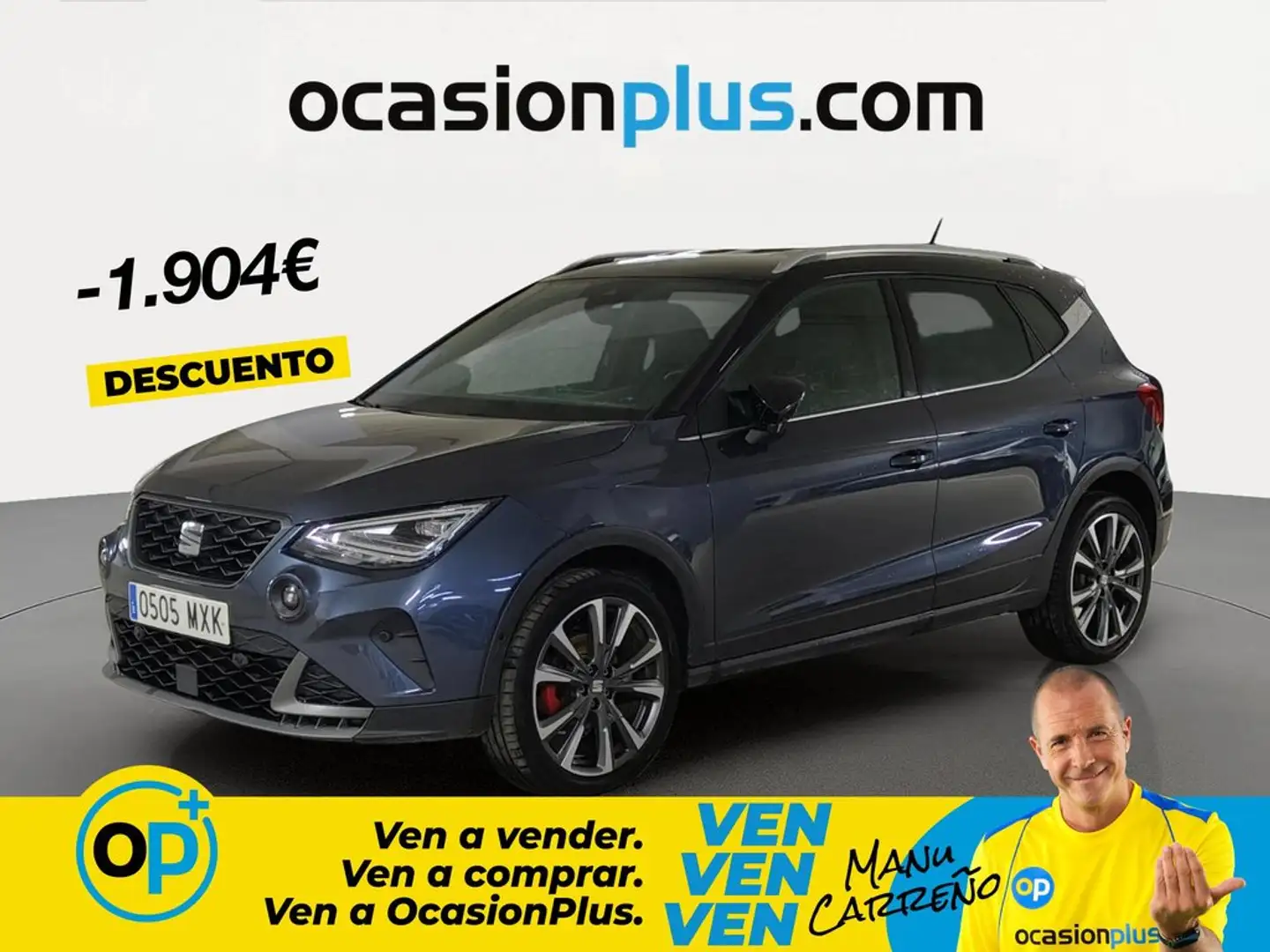 SEAT Arona 1.5 EcoTSI S&S FR Special Edition DSG7 150 Gris - 1
