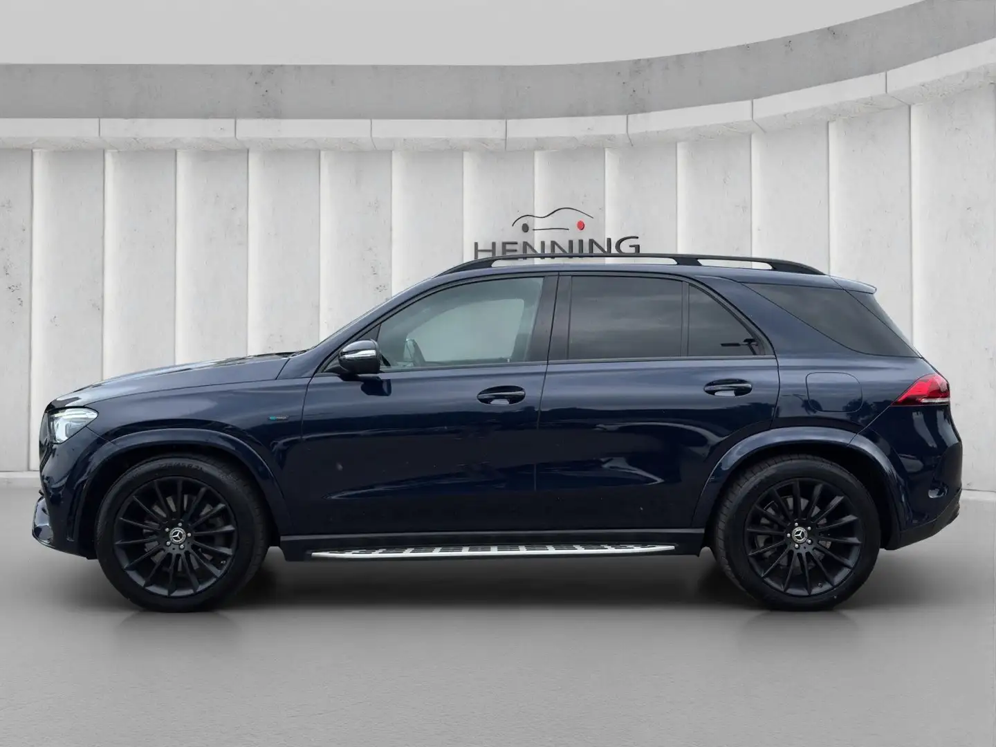 Mercedes-Benz GLE 350 de 4M Pano AMG Mulibeam 360° AHK Distron Azul - 2
