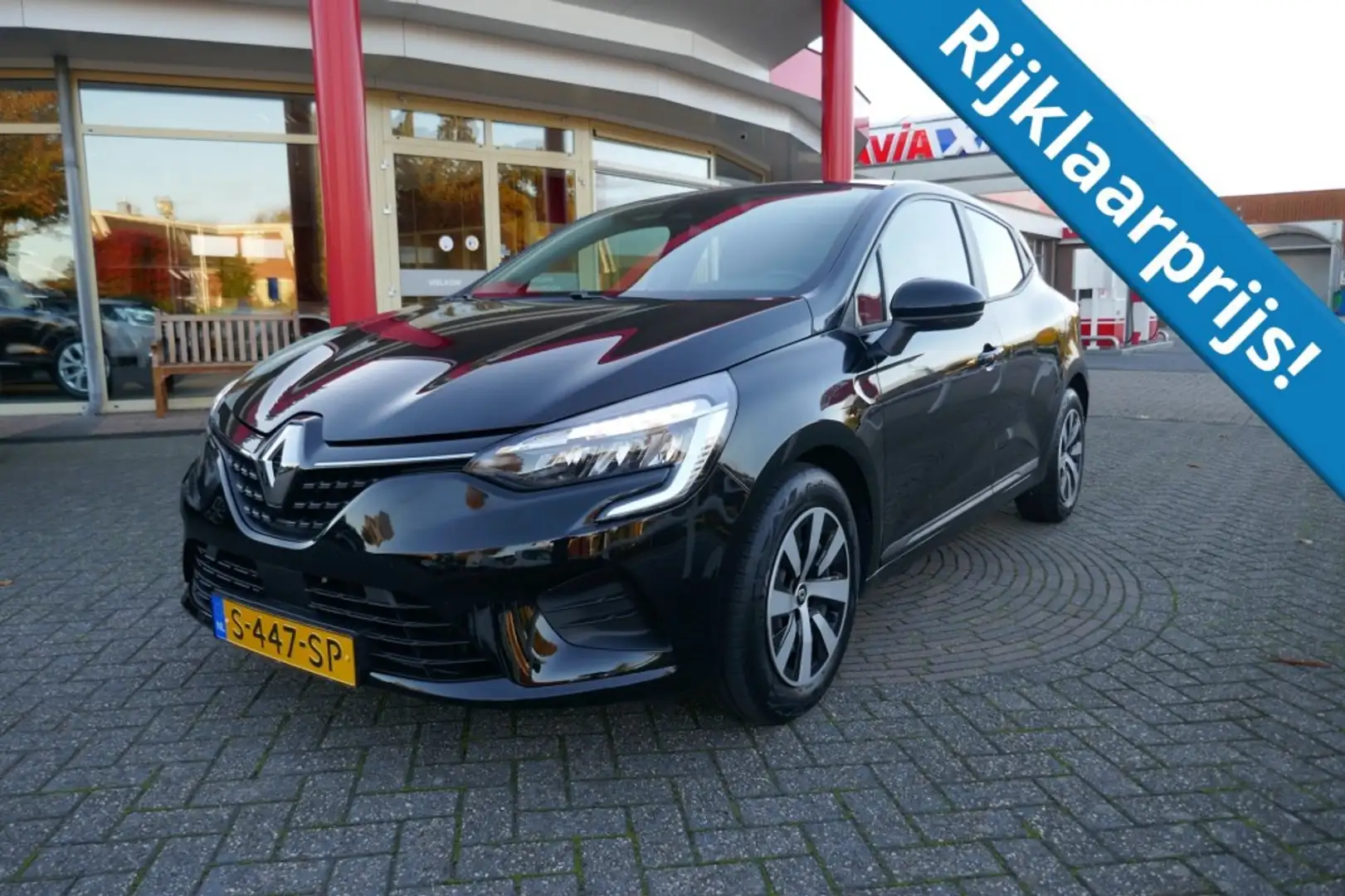 Renault Clio 1.0 TCE 90 EQUILIBRE  APPLE/ANDROID  CRUISE  AIRCO Noir - 1