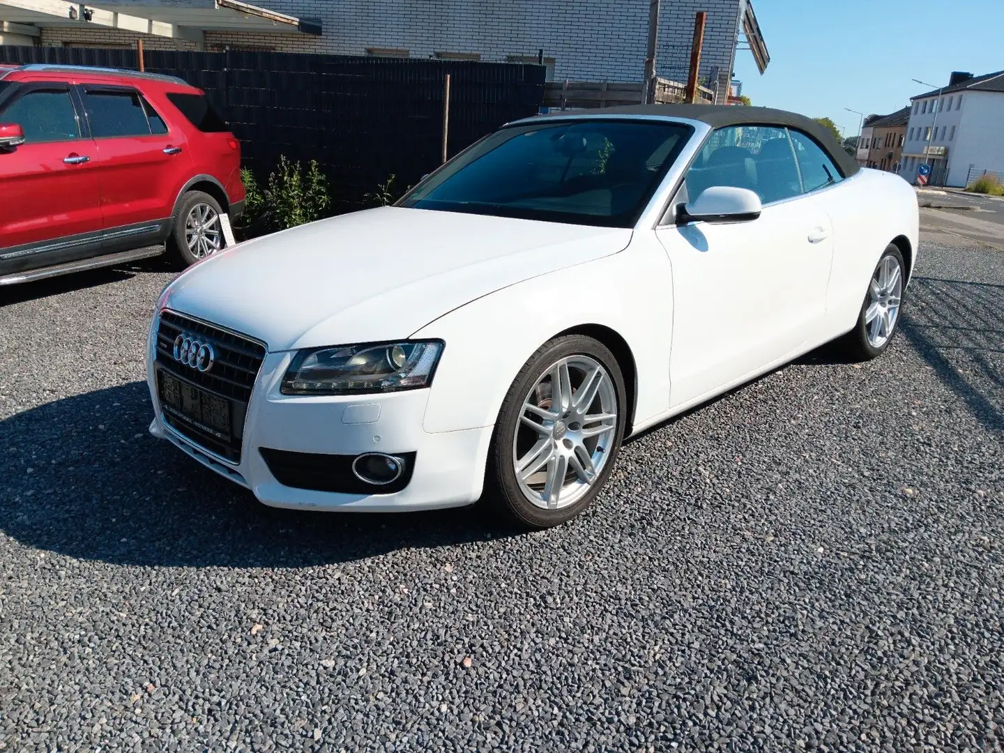 Audi A5 Cabriolet 2.0 TFSI Quattro / Leder/Navi/Xenon Weiß - 1