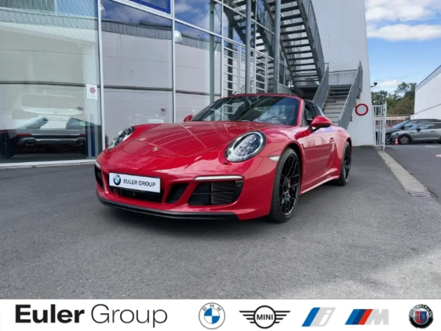 Porsche 911 Targa 4 GTS ACC/Carbon/Chrono/Bose/AppleCarplay Rot - 1