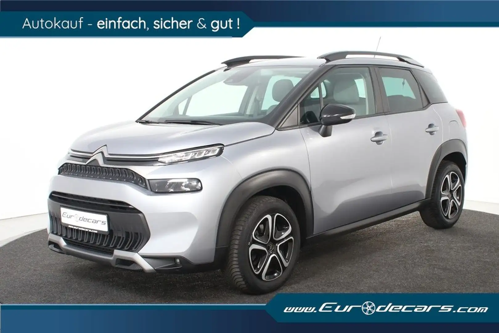 Citroen C3 Aircross Shine *1.Hand*Navi*T-Leder*DAB* Grau - 1
