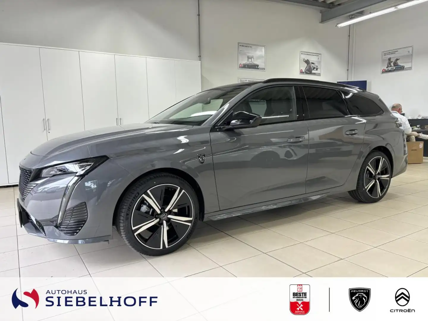 Peugeot 308 SW GT Hybrid 145 e-DSC6 Grau - 1