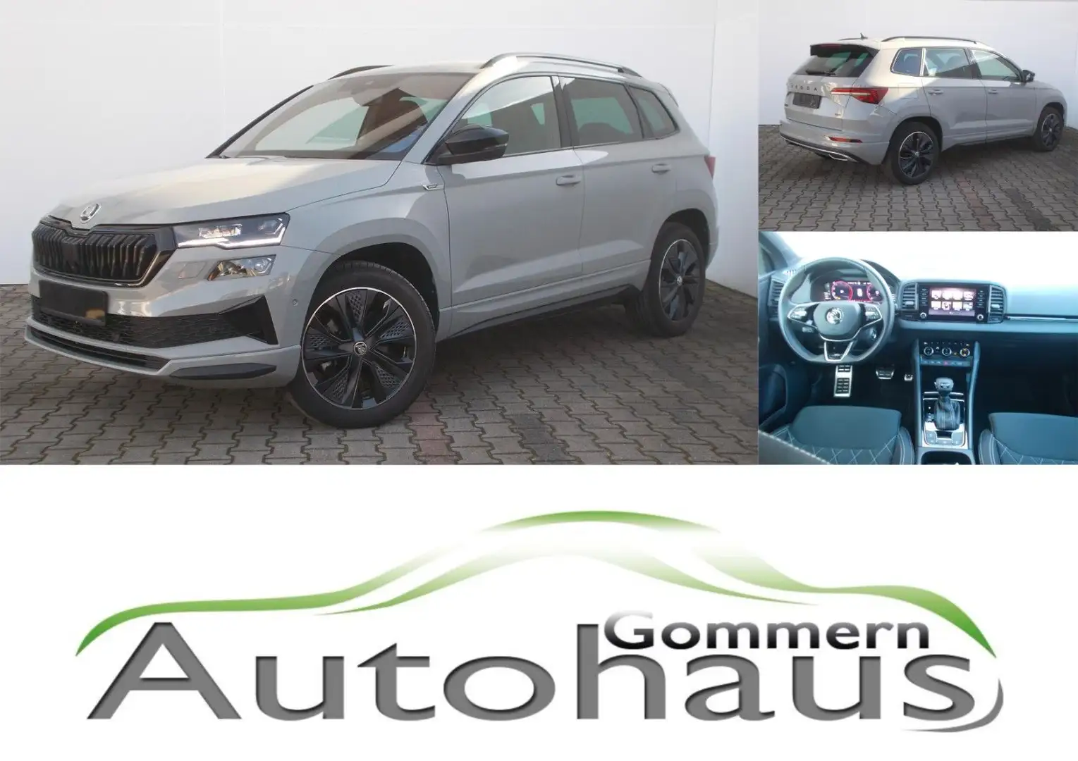 Skoda Karoq Sportline 2.0 TDI 4x4 * ACC * AHK * uvm !! Grau - 1