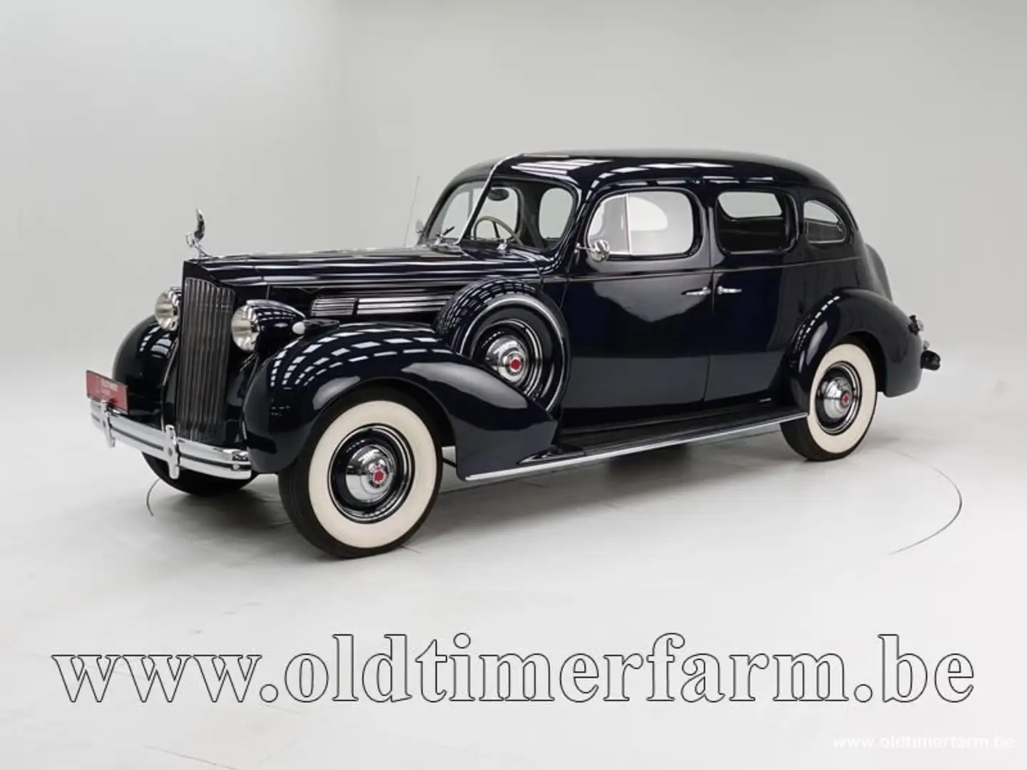 Oldtimer Packard Eight Saloon '38 CH3504 Bleu - 1