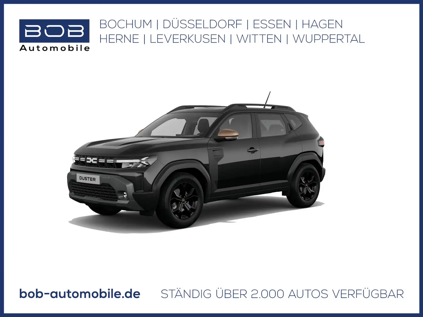 Dacia Duster Extreme mild hybrid 140 SHZ PDC KLIMA BT Noir - 1