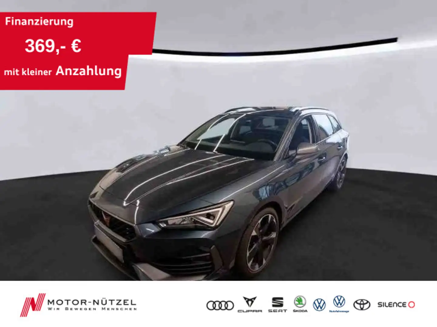 CUPRA Leon ST 1.5 eTSI LED+ACC+NAV+APP+SHZ+RFK+2xPDC Grau - 1